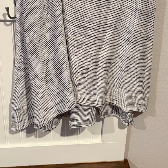 Max Studio Black and White Rouched Dress Size Large - Picture 3 of 5